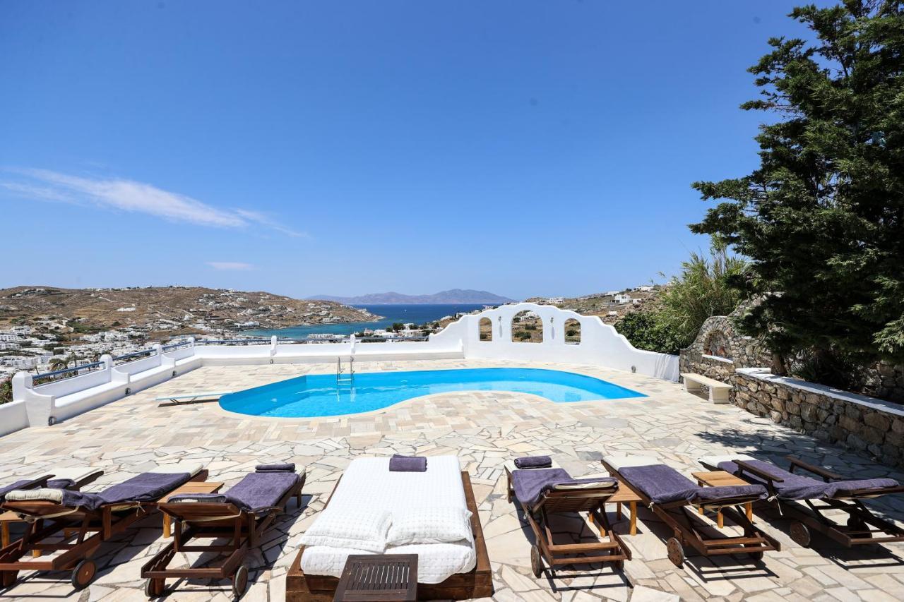 Mykonos In White Villa Mykonos Town ภายนอก รูปภาพ